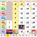 kalendar malaysia calendar sep 2022