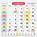 kalendar malaysia calendar oct 2025 cuti sekolah 2025/2026