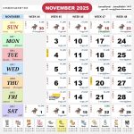 kalendar malaysia calendar nov 2025