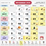 kalendar malaysia calendar dec 2025